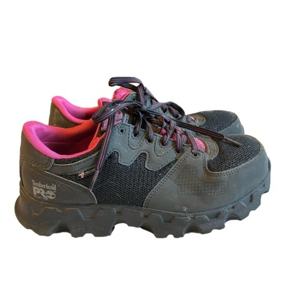 Womens timberland pro alloy toe shoes size 7.5 - Picture 1 of 8